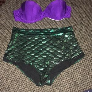 Little mermaid bathing suit